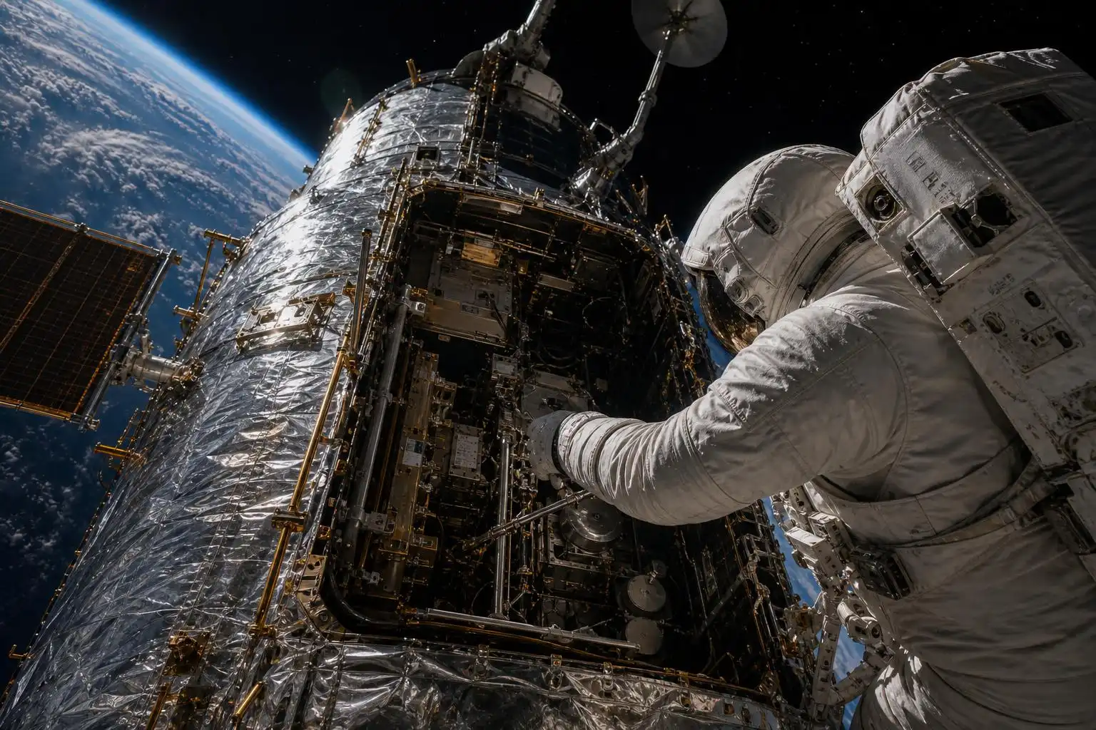 Hubble's Servicing Missions: The Audacity of Fixing a Telescope in Orbit
