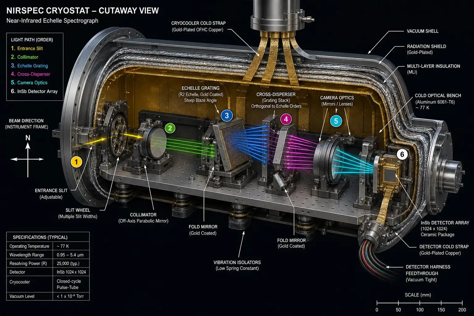 NIRSPEC at Keck: Dissecting Starlight One Infrared Order at a Time
