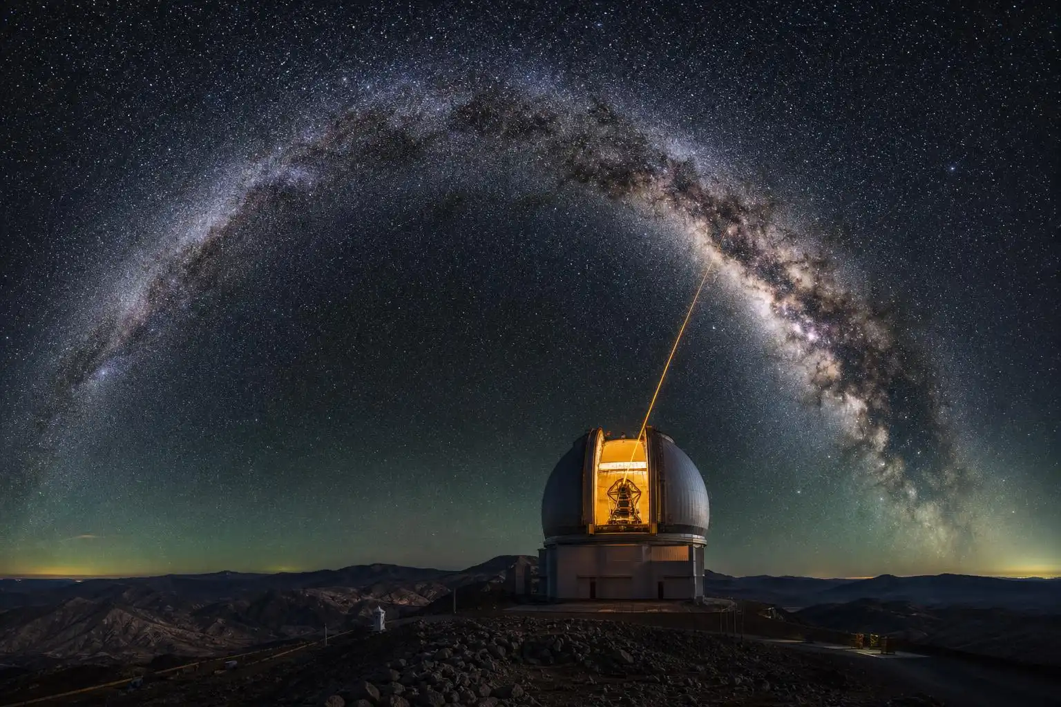 Where precision instruments meet an ancient sky — the craft and wonder of modern astronomy.