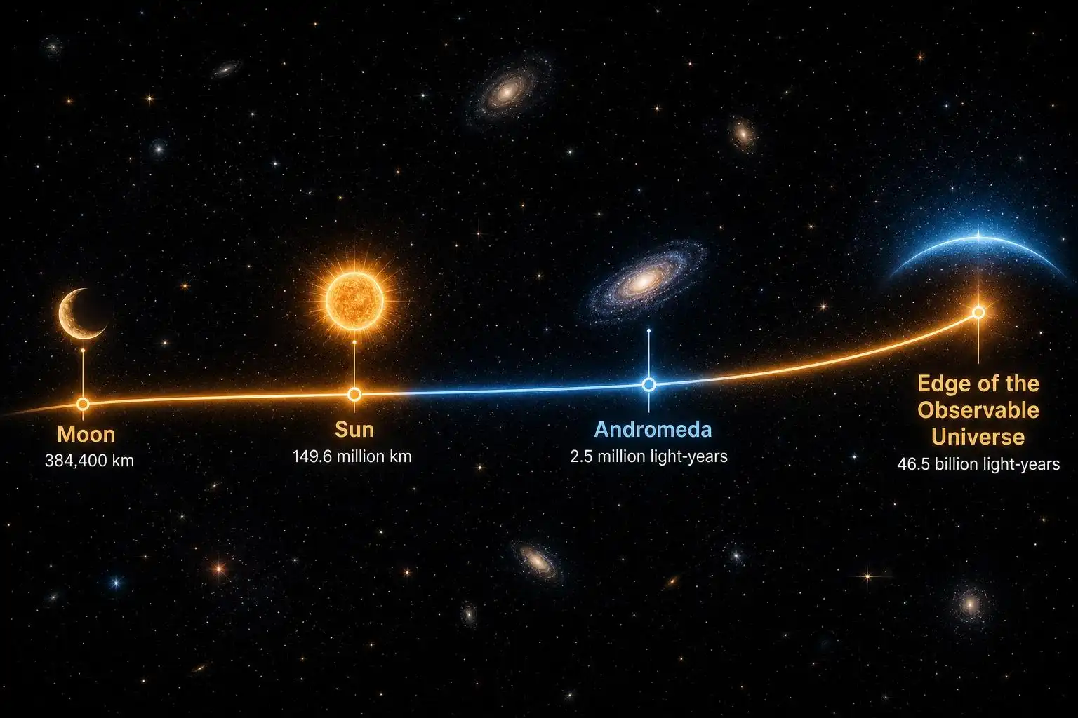 How Far Is a Second? A Human-Scale Tour of Time in the Universe