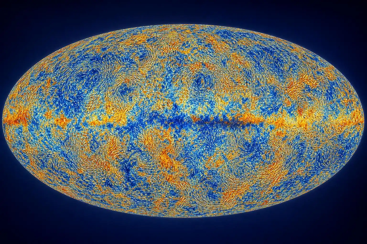 The cosmic microwave background may hold a faint polarization pattern left by gravitational waves from inflation.